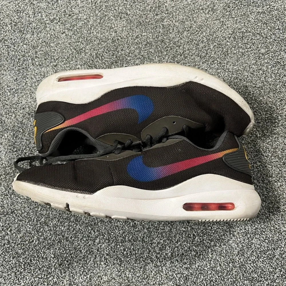 Nike Air Max Oketo Black Multicolor Running Shoes Sneakers Men's Size 11